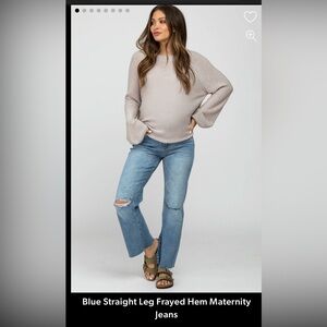 Pinkblush Maternity Jeans NWOT